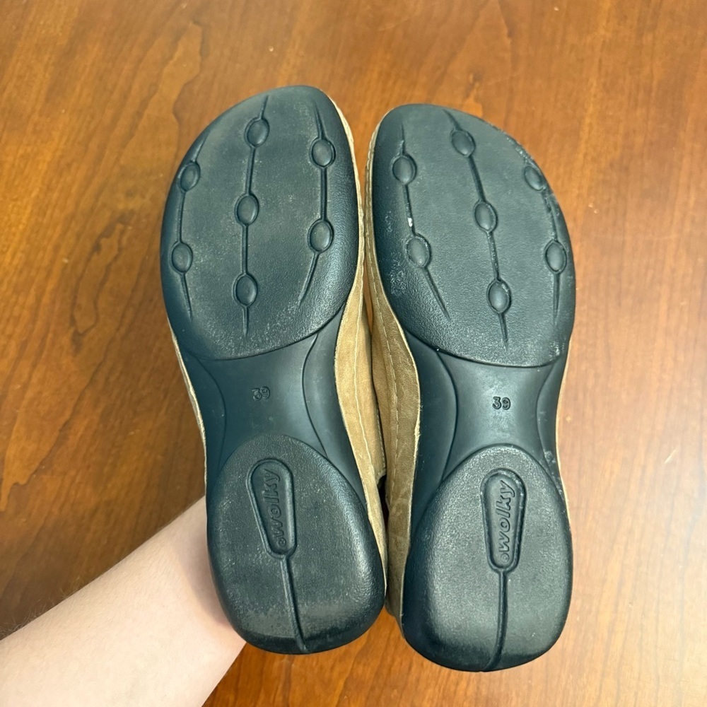 Women's Wolky Tan Leather Sandals size 39 - Picture 5 of 6